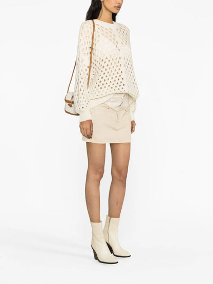 Tane Crochet Wool-Blend Jumper