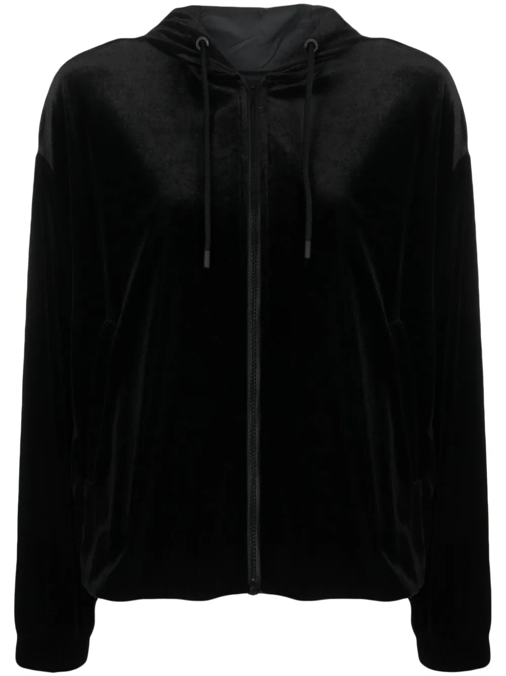 Zip-Up Chenille Hoodie