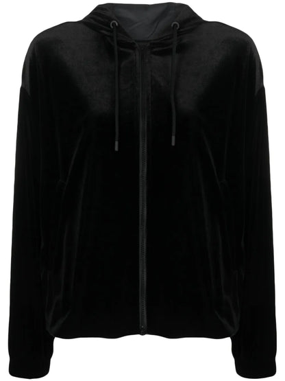 Zip-Up Chenille Hoodie
