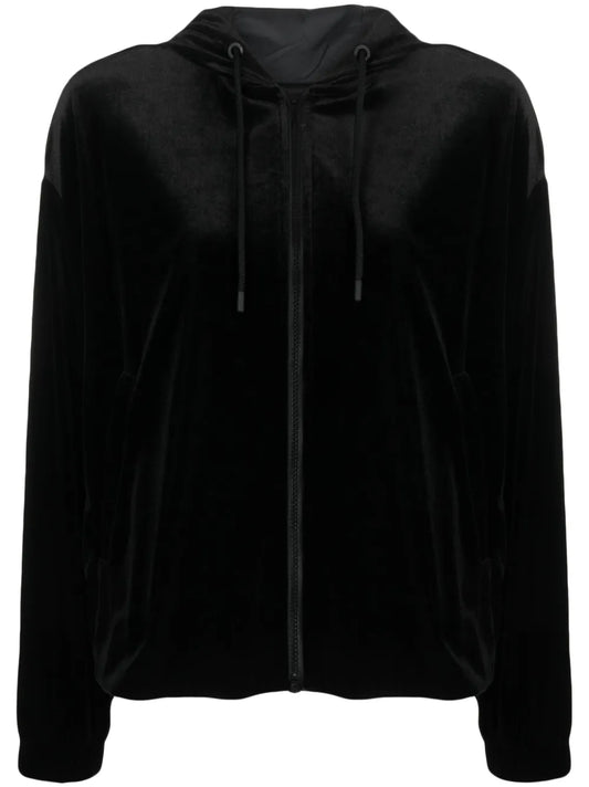Zip-Up Chenille Hoodie