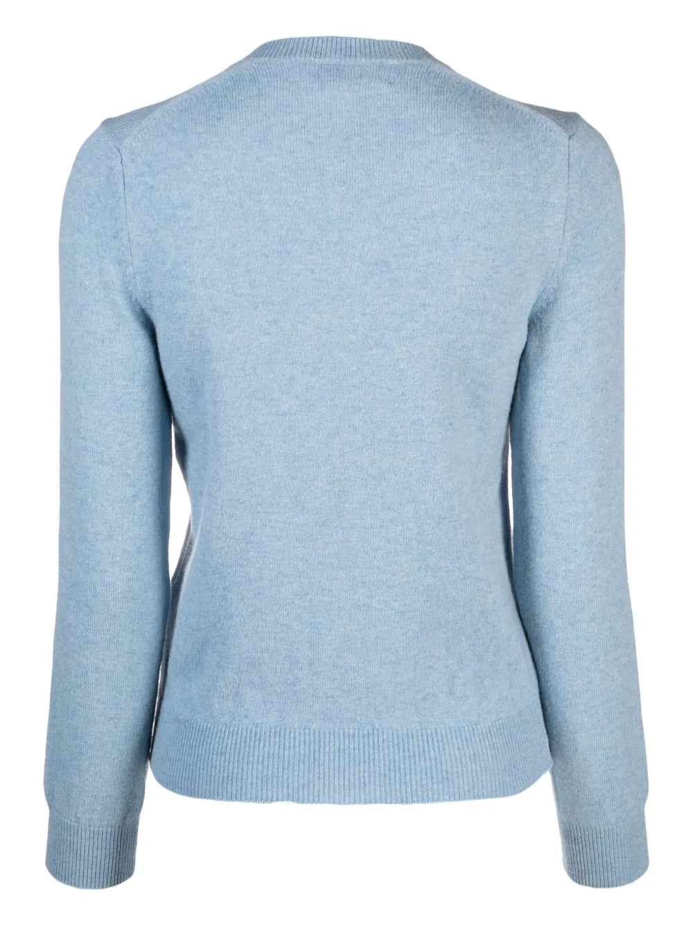 Mélange-Effect Wool Cardigan