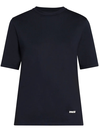Logo-Plaque Cotton T-Shirt