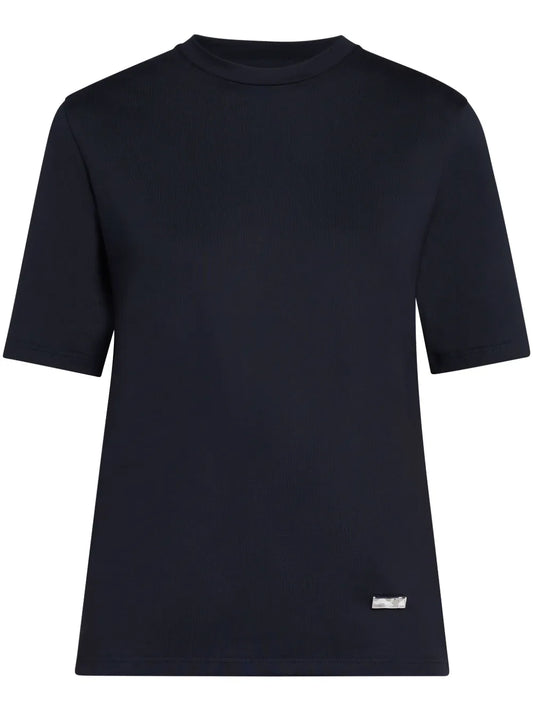 Logo-Plaque Cotton T-Shirt