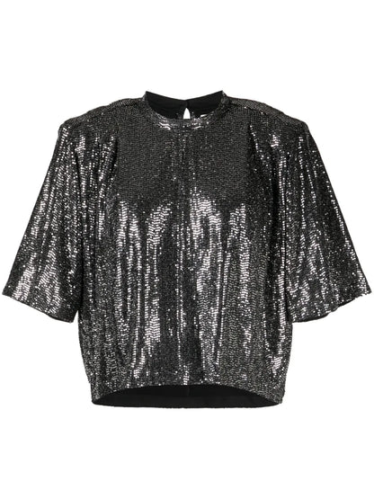 Delfi Rhinestone Blouse