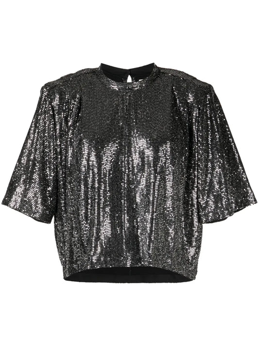 Delfi Rhinestone Blouse