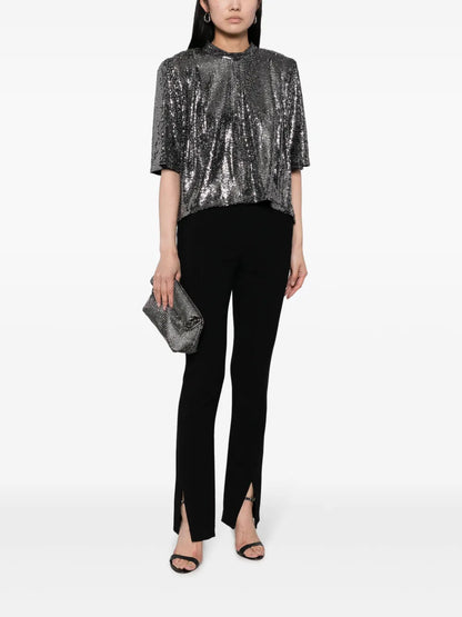 Delfi Rhinestone Blouse