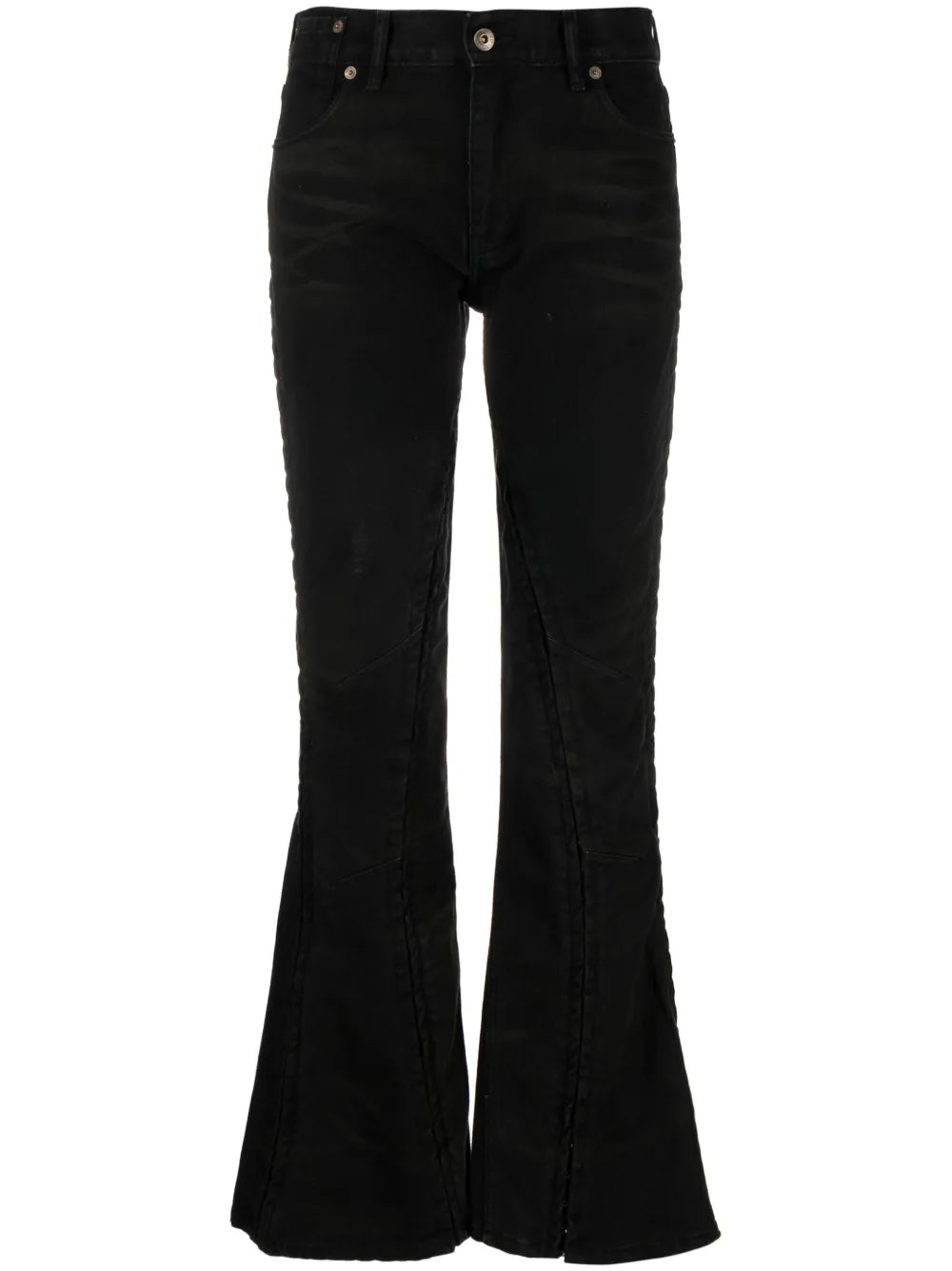 Adjustable Flared Jeans