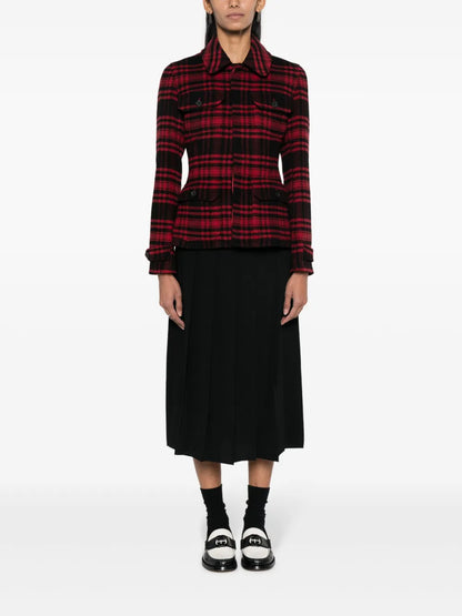 Plaid-Check Pattern Shirt