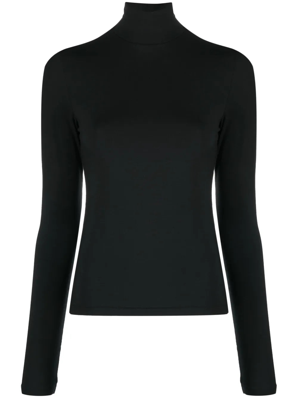 Roll-Neck Long-Sleeved Top