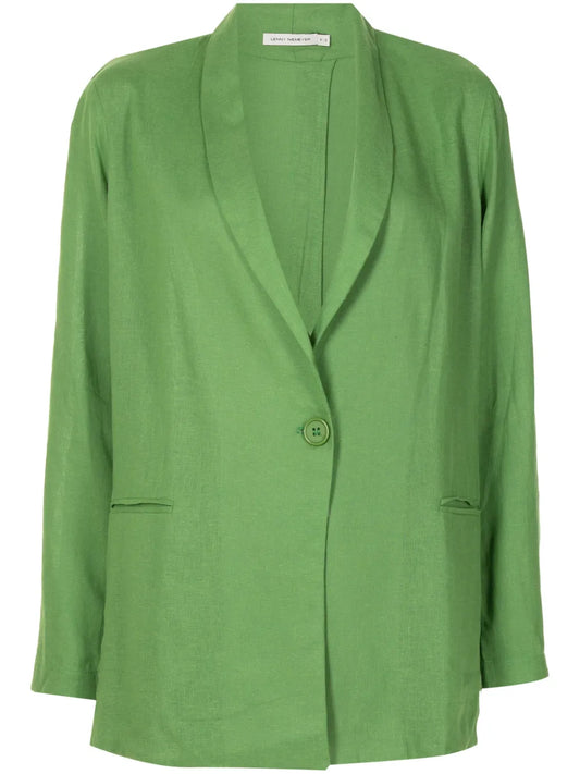 Single-Breasted Shawl-Lapels Blazer