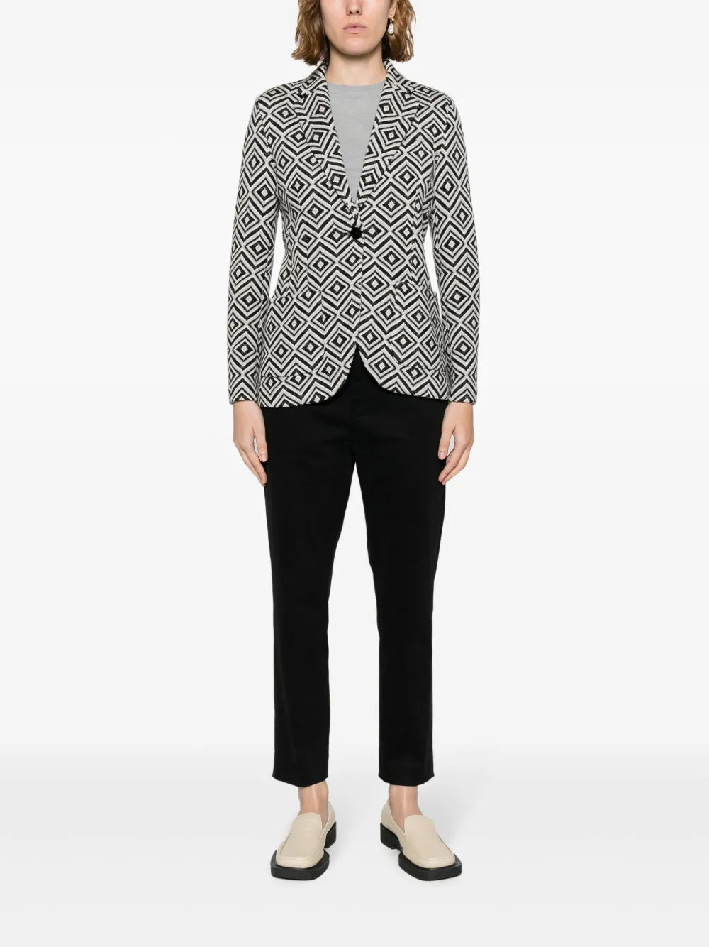 Ariel Slim Cropped Trousers