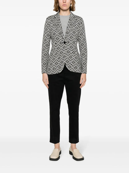 Ariel Slim Cropped Trousers