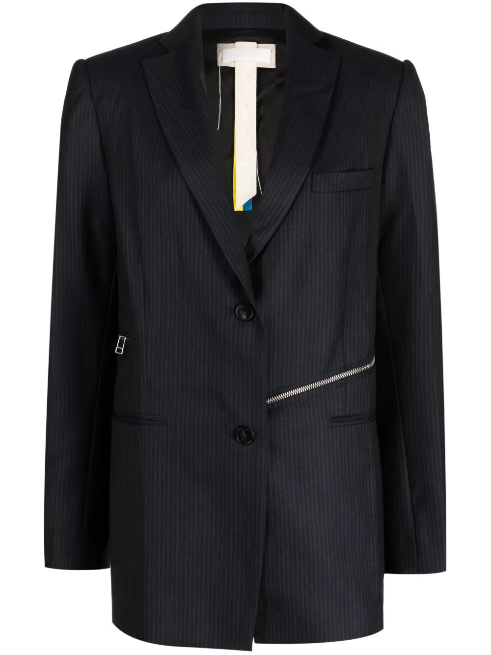 Striped Wool Blazer