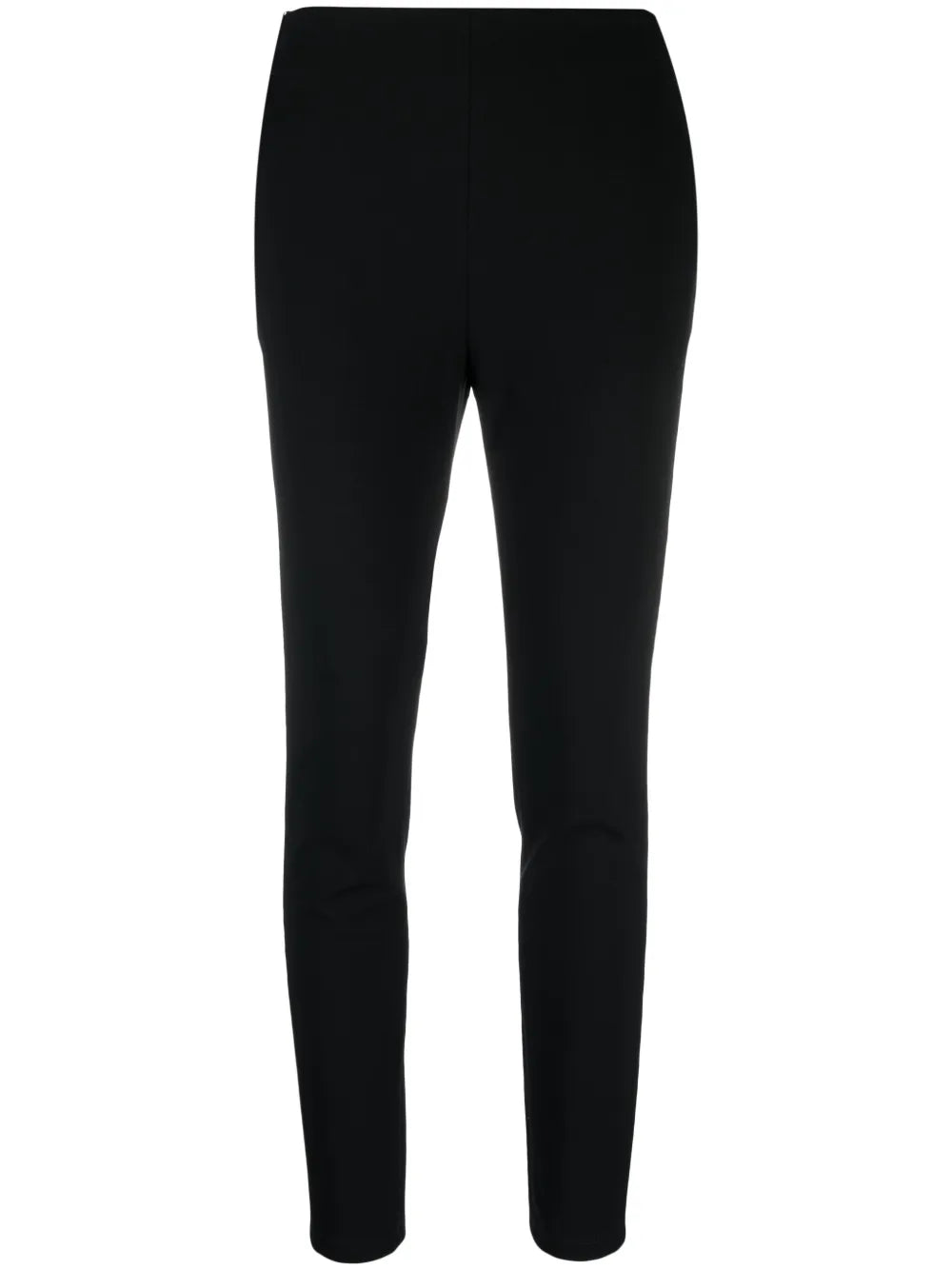 High-Waisted Cropped Tailored Trousers