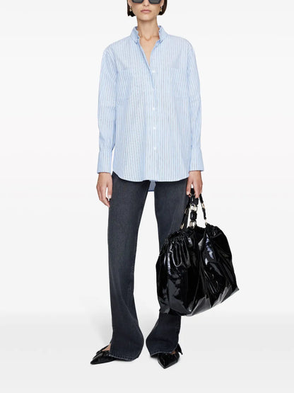 Catherine Stripe-Pattern Shirt