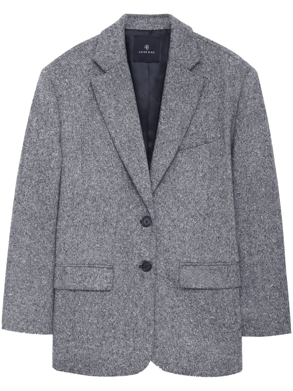 Quinn Notched-Lapels Blazer