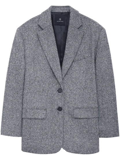 Quinn Notched-Lapels Blazer