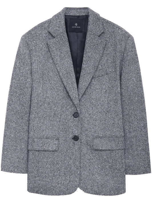 Quinn Notched-Lapels Blazer