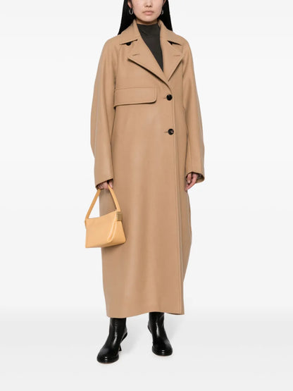 Shield Off-Centre Coat