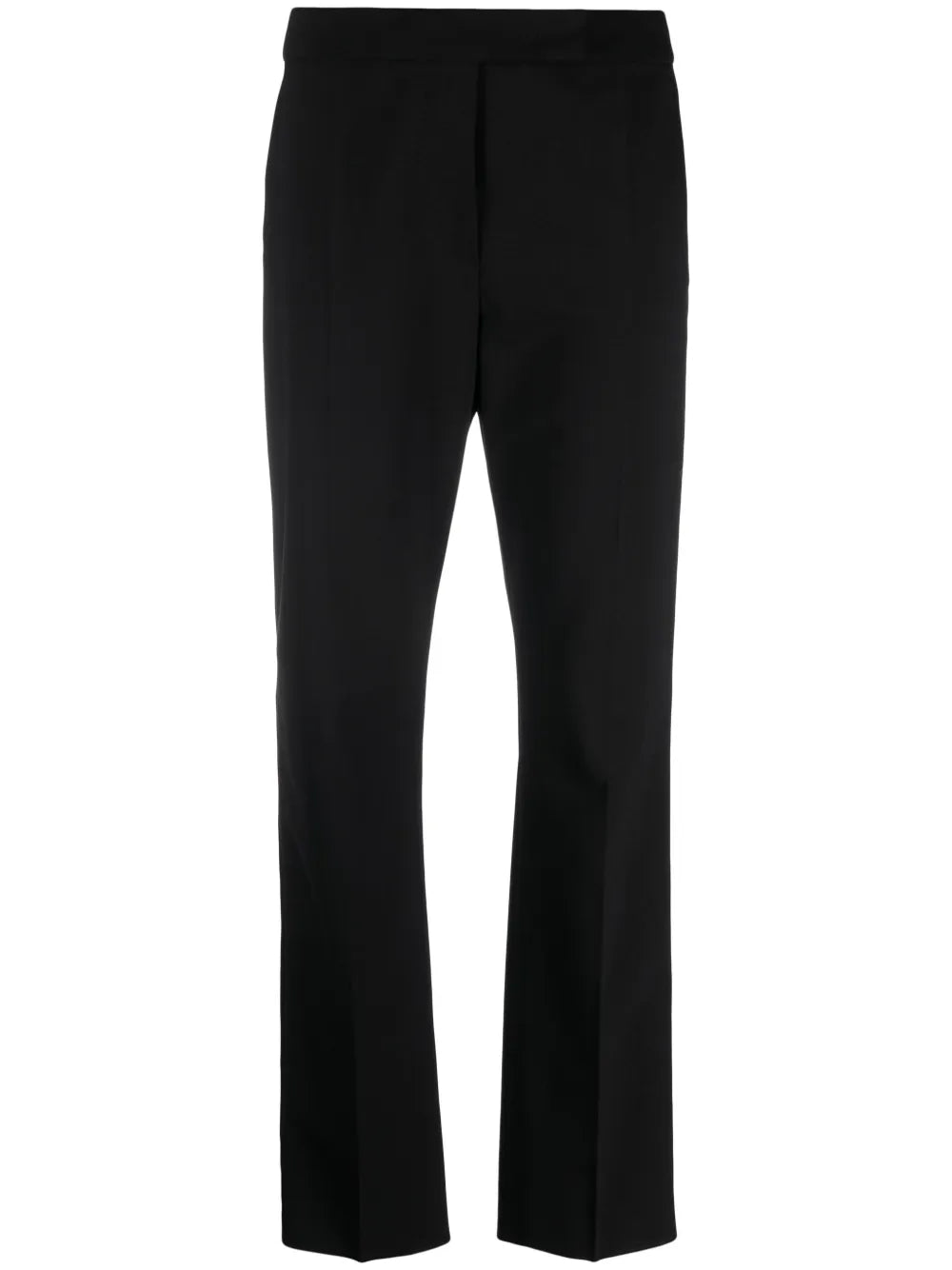 Mid-Rise Straight-Leg Trousers