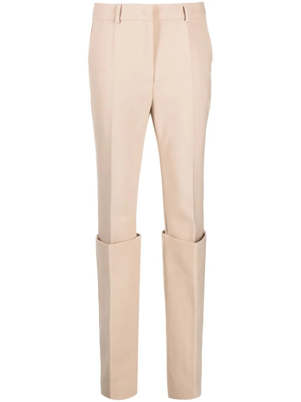 Layered Tapered-Leg Trousers