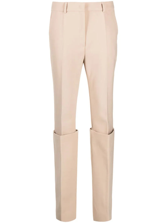 Layered Tapered-Leg Trousers