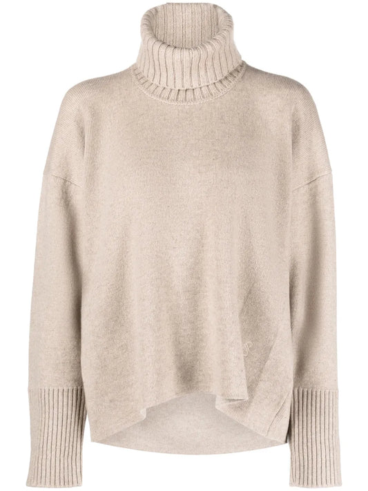Roll-Neck Wool-Blend Jumper