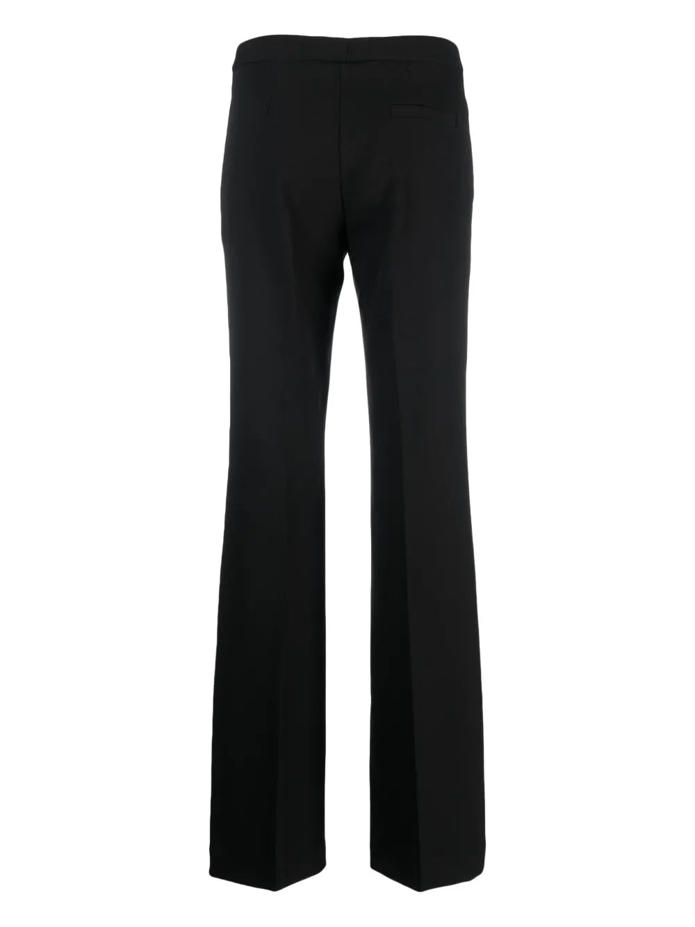 Pressed-Crease Straight-Leg Trousers