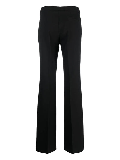 Pressed-Crease Straight-Leg Trousers