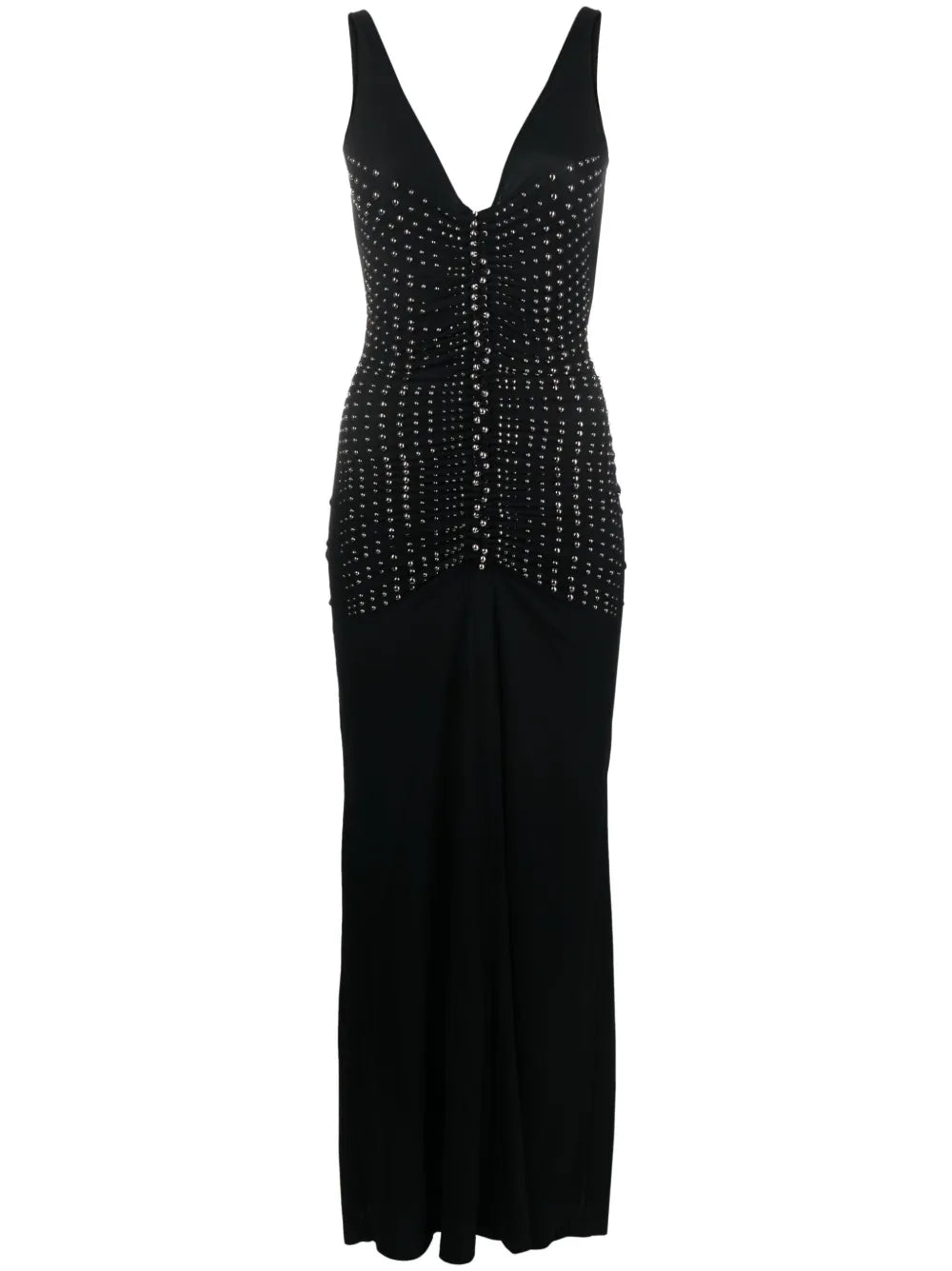 Embellished Sleeveless Gown