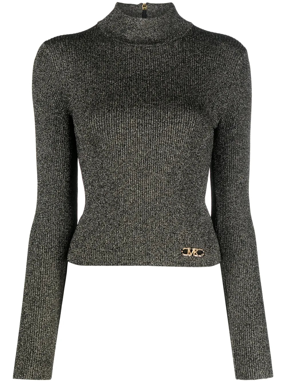 Logo-Plaque Lurex Jumper