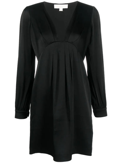 Satin-Weave Minidress