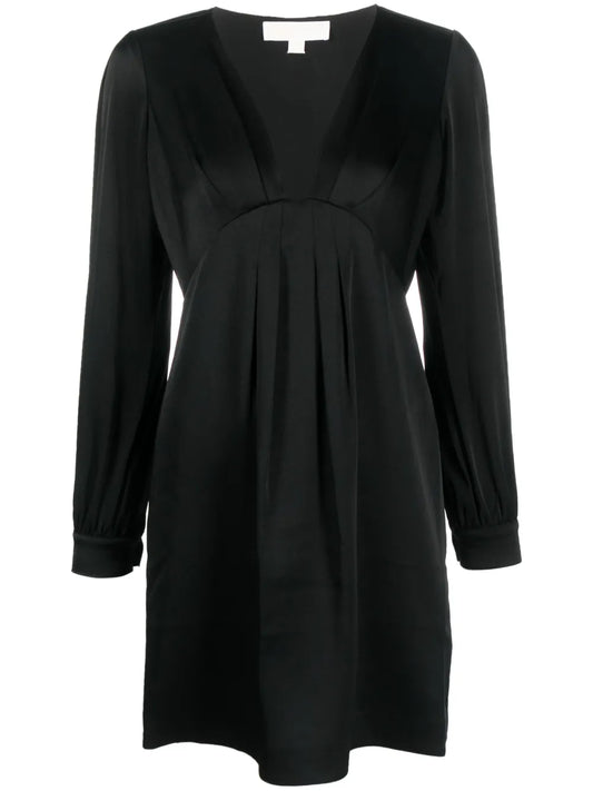 Satin-Weave Minidress