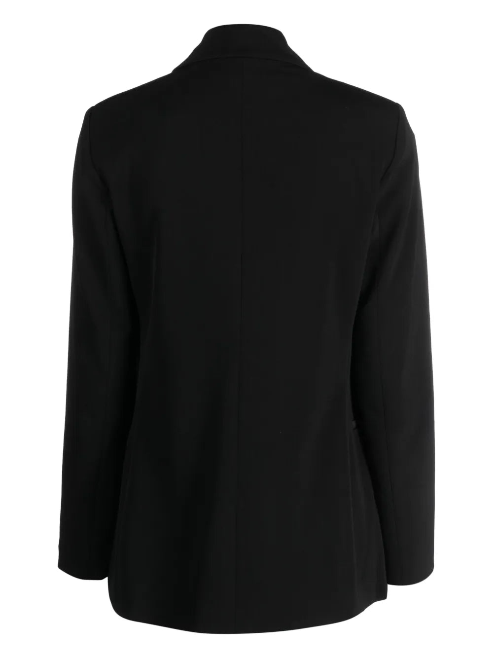 Double-Breasted Notched-Lapels Blazer