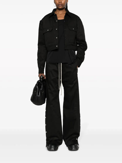 Cut-Out Cropped Jacket