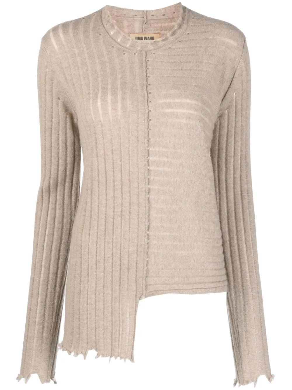 Asymmetric Cashmere Jumper