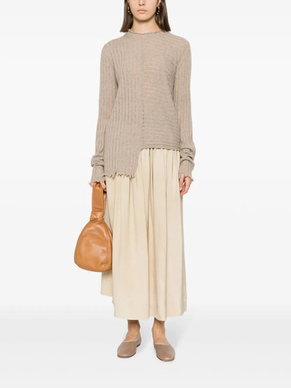 Asymmetric Cashmere Jumper