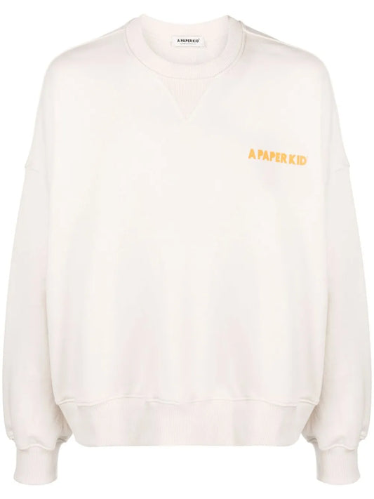 Logo-Print Cotton Sweatshirt