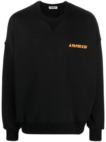 Logo-Print Cotton Sweatshirt