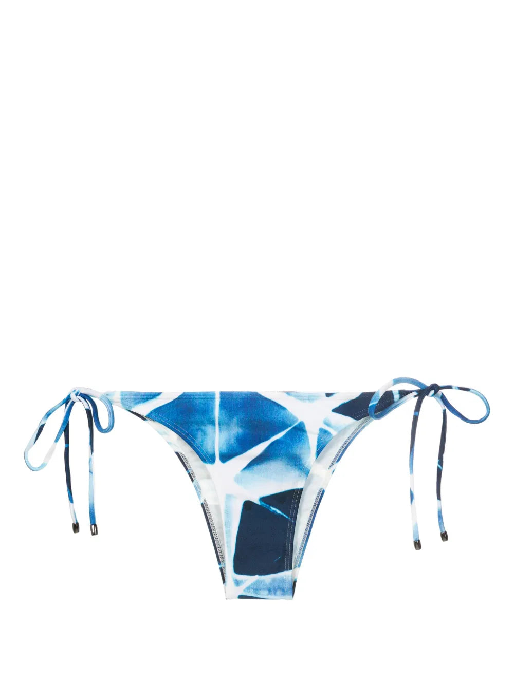 Abstract-Print Low-Rise Bikini Bottoms