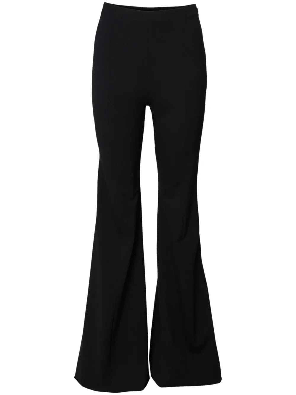 High-Waist Flared Trousers