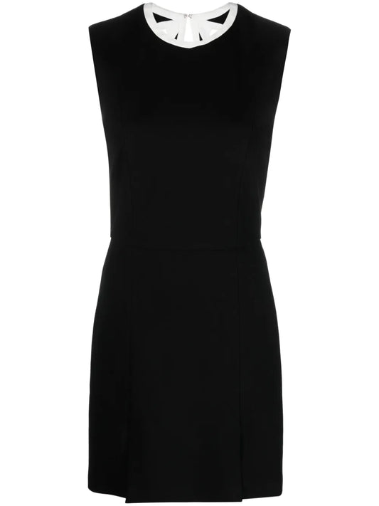 Cut-Out Detail Sleeveless Minidress