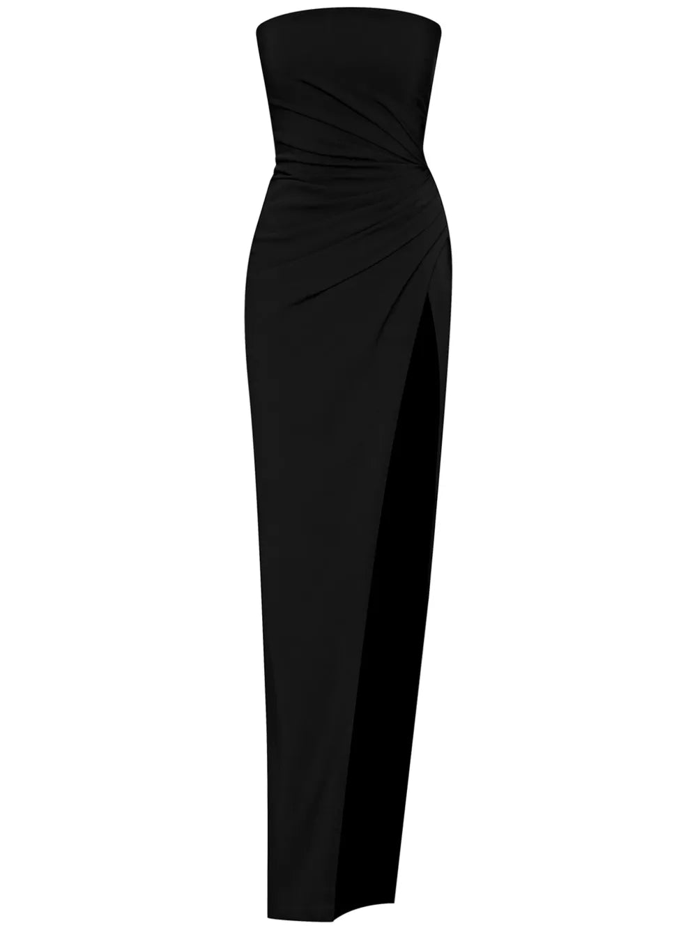Column-Silhouette Cady Maxi Dress