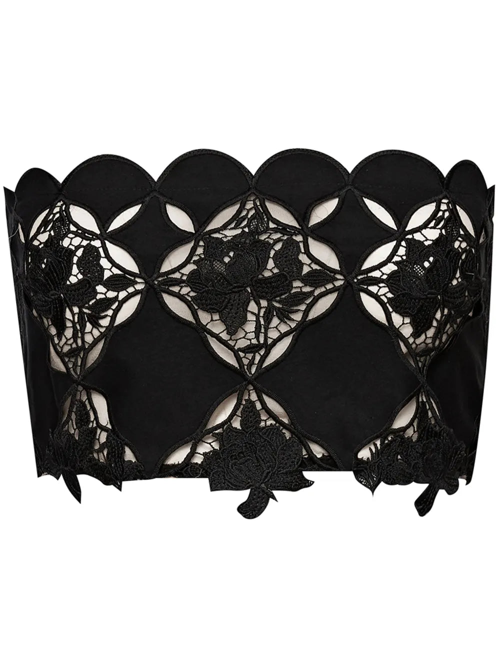 Gardenia Guipure Eyelet Bandeau