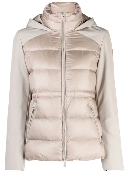 Logo-Patch Padded Puffer Jacket