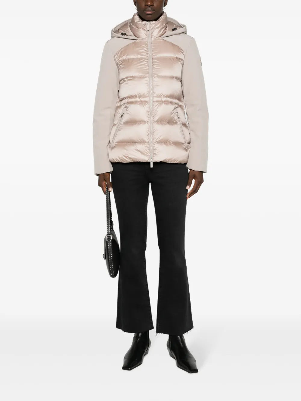 Logo-Patch Padded Puffer Jacket
