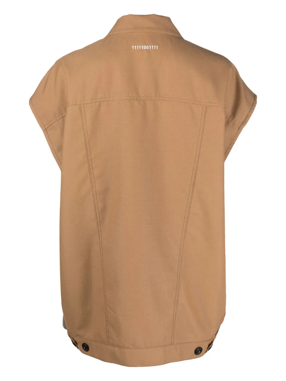 Chest-Pocket Button-Up Gilet