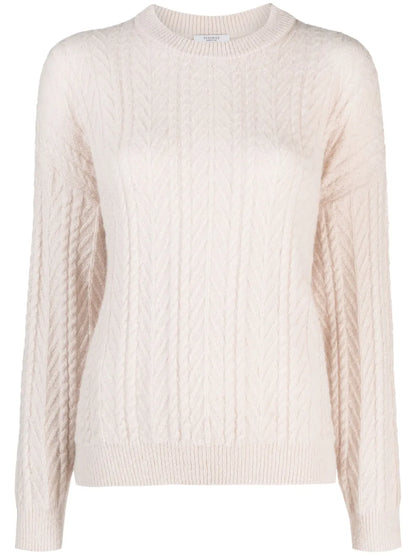 Cable-Knit Wool-Blend Jumper