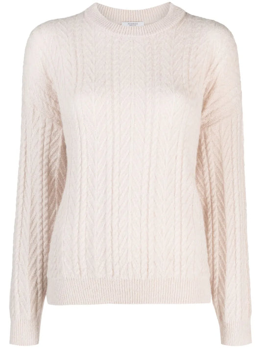 Cable-Knit Wool-Blend Jumper