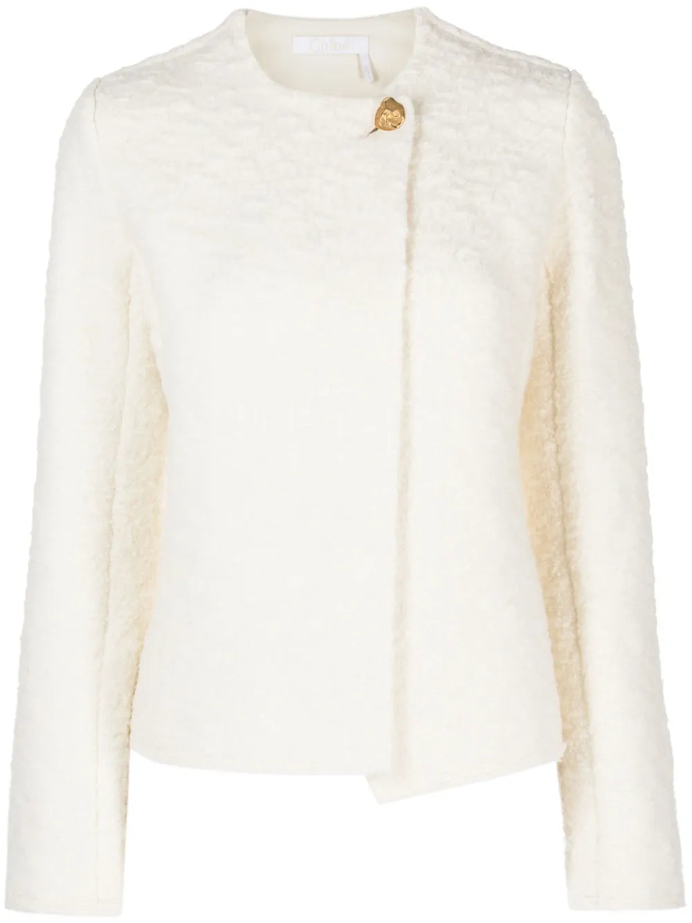 Textured Wool-Blend Jacket